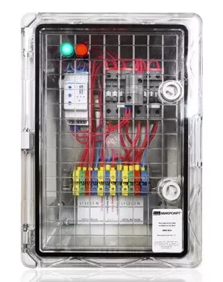 Автоматический коммутатор фаз АКФ ЭНЕРГИЯ: 38 А (8,3 кВт х3)