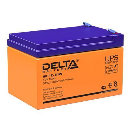 Аккумулятор DELTA HR 12-51 W