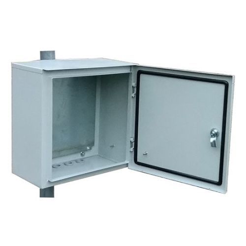 Всепогодный электрический ящик Егерь IP54 с креплением на столб или стену