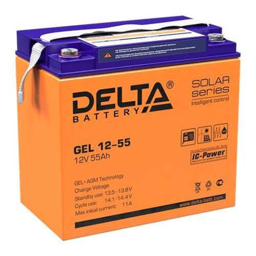 Аккумулятор DELTA GEL 12-55