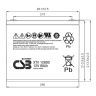 Аккумулятор CSB XTV 12800