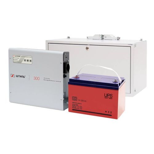 Комплект ИБП SW300L (300 ВА) с АБ на 12 ч