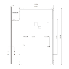 Солнечный модуль Risen G5.3 RSM40-8-415M TITAN S