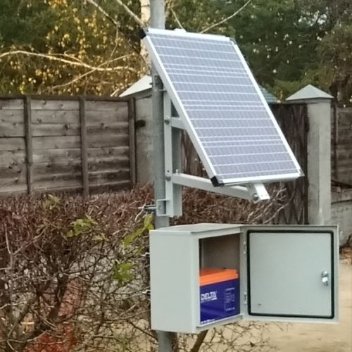 Комплект кронштейн Егерь 2 + ящик на столб