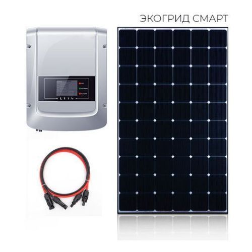 Сетевая солнечная электростанция Экогрид Смарт 22.5кВт/час