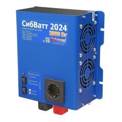 Инвертор СибВатт 2024 2000Вт/24В чистый синус
